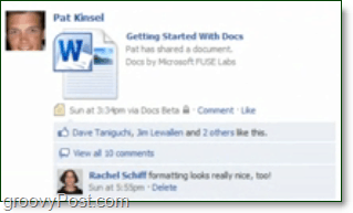 Microsoft Office ऑनलाइन + फेसबुक = डॉक्स.कॉम [groovyNews]