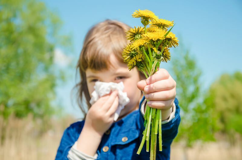 शिशुओं और बच्चों में वसंत एलर्जी के लक्षण!