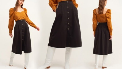 स्कर्ट कैसे संयोजित करें? स्प्रिंग स्कर्ट संयोजन जो आप कार्यालय में पहन सकते हैं