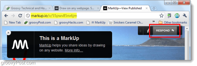markup.io का उपयोग करके स्क्रीनशॉट पर सहयोग करें