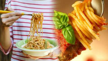 क्या टमाटर के पेस्ट से पास्ता आपको वजन बढ़ाता है? क्या पास्ता एक आहार में खाया जाता है? लो कैलोरी पास्ता रेसिपी