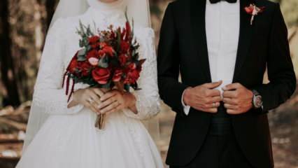 शुभ विवाह प्रार्थना को स्पष्टता और Esmaül Hüsna dhikr के लिए पढ़ा जाना चाहिए