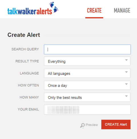 Talkwalker ऐप