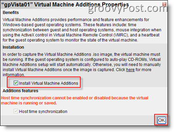 MS Virtual Server 2005 R2 के लिए वर्चुअल मशीन एडिशंस इंस्टॉल करें