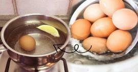 अगर आप अंडे उबालने वाले पानी में नींबू डालते हैं... यह तरीका अपरिहार्य होगा