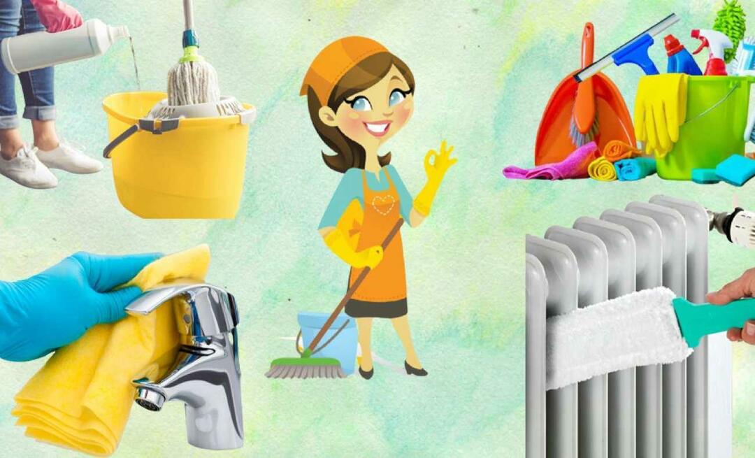 सेमेस्टर हाउस की सफाई कैसे करें? सेमेस्टर की सफाई कहाँ से शुरू करें?