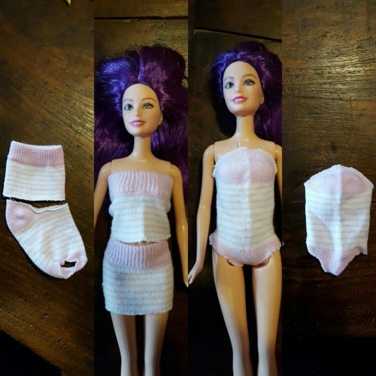 बार्बी गुड़िया के लिए कपड़े कैसे सीवे? आसान और व्यावहारिक बेबी ड्रेस सिलाई