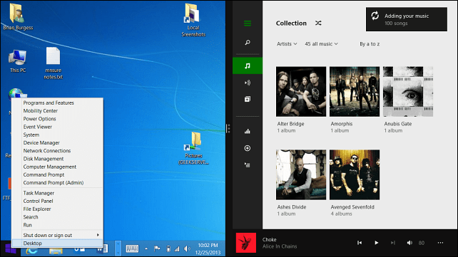 कैसे विंडोज 8.1 में Xbox संगीत के लिए अपना खुद का संगीत संग्रह जोड़ने के लिए
