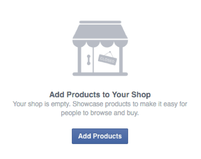 फेसबुक की दुकान में उत्पादों को जोड़ने