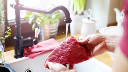 मांस को कैसे धोया जाता है? क्या मांस नमकीन है? मांस कैसे पकाया जाना चाहिए?