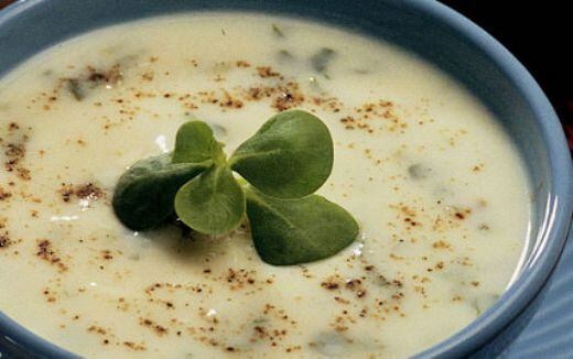 ठंडी दही के साथ पावसलेन सूप कैसे बनाये?