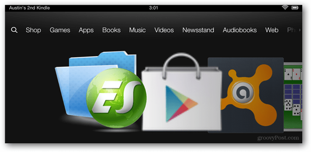 किंडल फायर एचडी पर Google Play