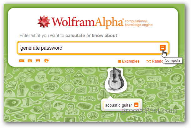 पासवर्ड उत्पन्न करें
