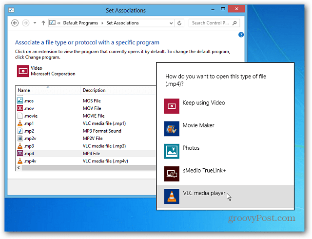 विंडोज 8: डेस्कटॉप प्रोग्राम्स में वीडियो और म्यूजिक फाइल खोलें
