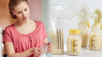 बिना खराब हुए स्तन का दूध कैसे संग्रहित किया जाता है? दूध से दूध का उपयोग कैसे करें? दूध गर्म करते समय ...