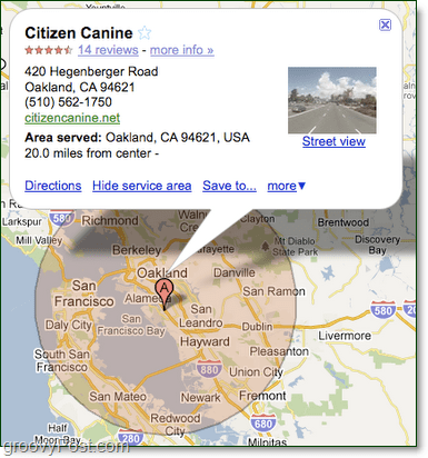 अपने व्यवसाय को Google मानचित्र सेवा क्षेत्रों में कैसे जोड़ें