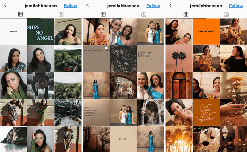 Jemilah Basson के लिए Instagram व्यवसाय प्रोफ़ाइल