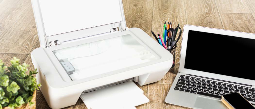 विंडोज 10 पर डिफ़ॉल्ट प्रिंटर को कैसे प्रबंधित करें