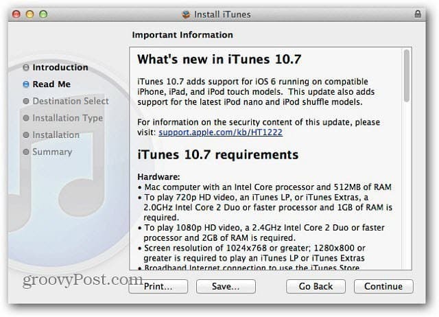 ऐप्पल ने इंक्रीमेंटल iTunes 10.7 अपडेट जारी किया