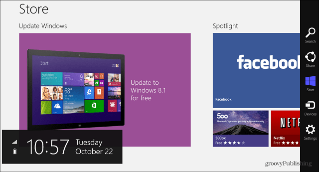 विंडोज आरटी 8.1 अपडेट अंत में विंडोज स्टोर में वापस