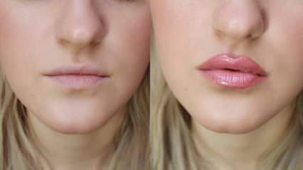 होठों को फुलर कैसे करें? सबसे सरल और सबसे प्रभावी प्राकृतिक लिप प्लंपिंग