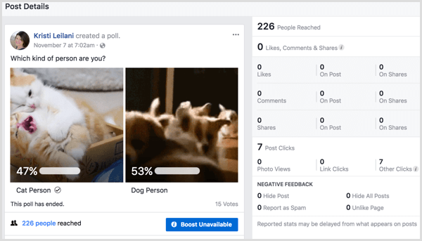 एनिमेटेड GIF के साथ फेसबुक पोल कैसे चलाएं: सोशल मीडिया परीक्षक