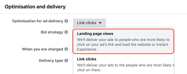 अपनी वेबसाइट पर जाने वाले लोगों के विज्ञापन के लिए फेसबुक विज्ञापनों का उपयोग करें, चरण 9।