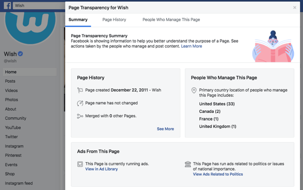 अपने प्रतियोगी के फेसबुक विज्ञापन चरण 5 बी पर शोध करें।