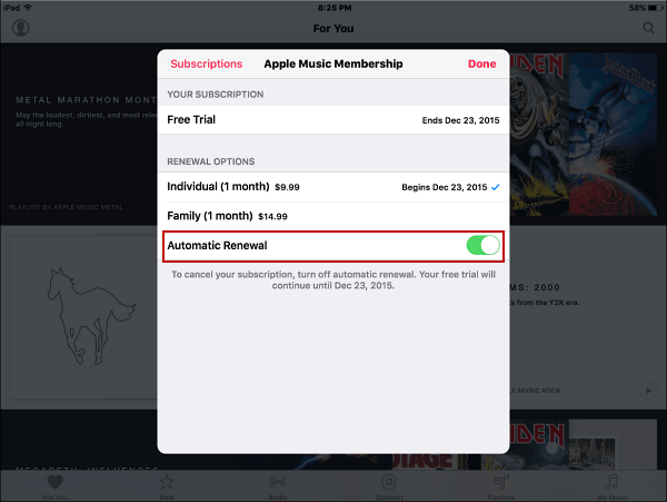 4 ऑटो नवीनीकरण iOS 9
