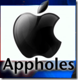 नए Apple लोगो - Appholes