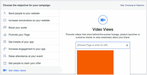 फेसबुक वीडियो विज्ञापन निर्माण
