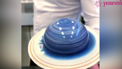 प्रसिद्ध पेस्ट्री शेफ अमौरी गुइचोन ने शनि ग्रह बनाया!
