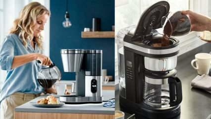 फ़िल्टर कॉफ़ी मशीन का उपयोग कैसे करें? फ़िल्टर कॉफ़ी कैसे बनाई जाती है?