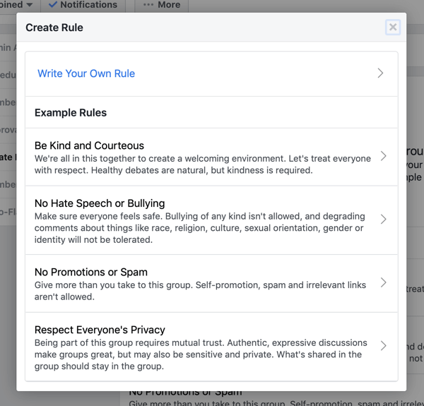 फेसबुक ग्रुप सुविधाओं का उपयोग कैसे करें, समूह नियम कैसे बनाएं