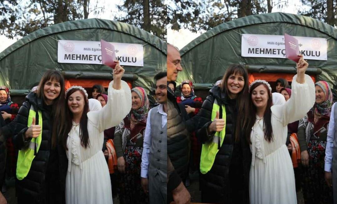 Aslı Tandoğan से भावनात्मक साझाकरण! एक भूकंप से बचे एक जोड़े की शादी का गवाह बना