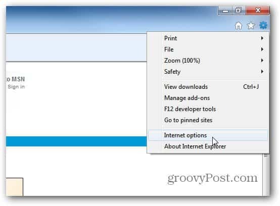 Internet Explorer 9 में थर्ड पार्टी एक्सटेंशन को कैसे अक्षम करें