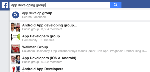 फेसबुक में व्यावहारिक रूप से हर आला के लिए समूह हैं।