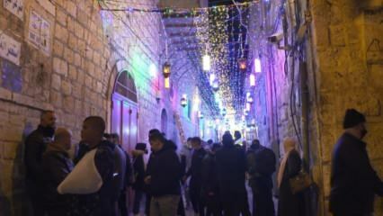 यरूशलेम की सड़कें रमजान में शानदार हैं