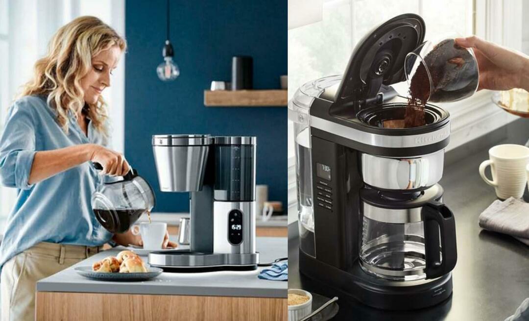 फ़िल्टर कॉफ़ी मशीन का उपयोग कैसे करें? कॉफ़ी मशीन का उपयोग करते समय क्या विचार करना चाहिए?
