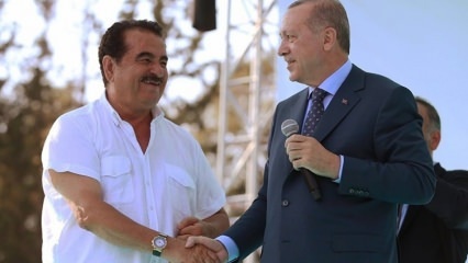 Presidentbrahim Tatlıses से राष्ट्रपति एर्दोआन को साझा करना!