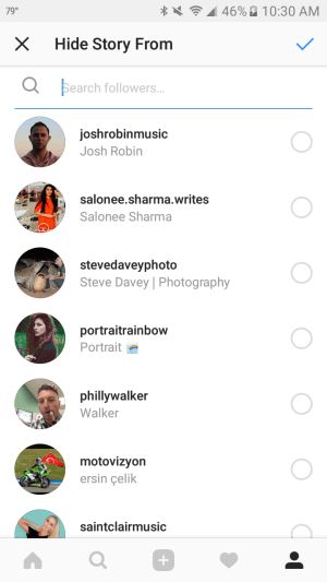 आप अपनी कहानियों को देखने से विशिष्ट Instagram अनुयायियों को ब्लॉक कर सकते हैं।