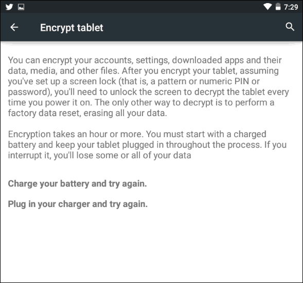 अपने Android 5.0 टैबलेट या स्मार्टफोन को कैसे एन्क्रिप्ट करें