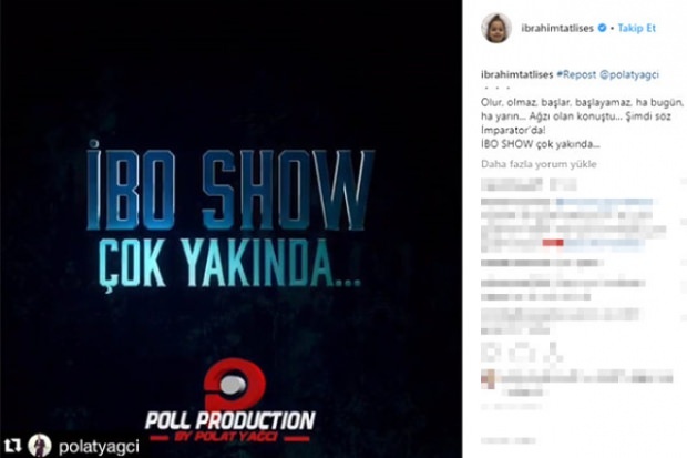 İbrahim Tatlıses "tobo Show" के साथ स्क्रीन पर लौटता है!