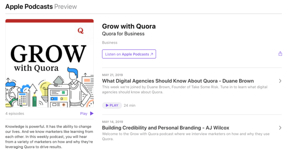 विपणन 1 के लिए Quora का उपयोग करें।