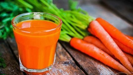 गाजर आहार जो एक सप्ताह में 5 किलो बनाता है