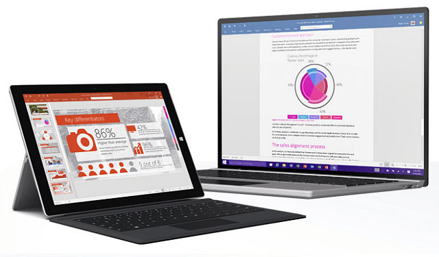 Microsoft Office 2016 पूर्वावलोकन