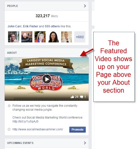 फेसबुक पेज मार्जिन पर सोशल मीडिया परीक्षक फीचर वीडियो