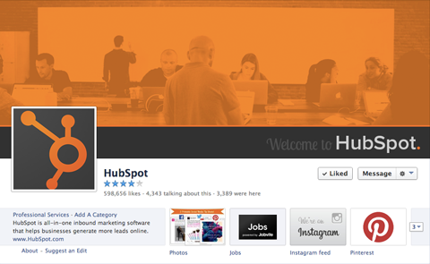HubSpot-फेसबुक कवर