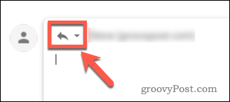 Gmail प्रकार का प्रतिक्रिया बटन