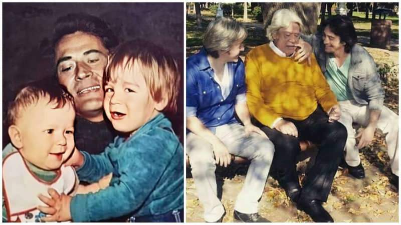 Cüneyt Arkın ने 40 साल पहले ली गई अपनी तस्वीरों को अपने बच्चों के साथ साझा किया